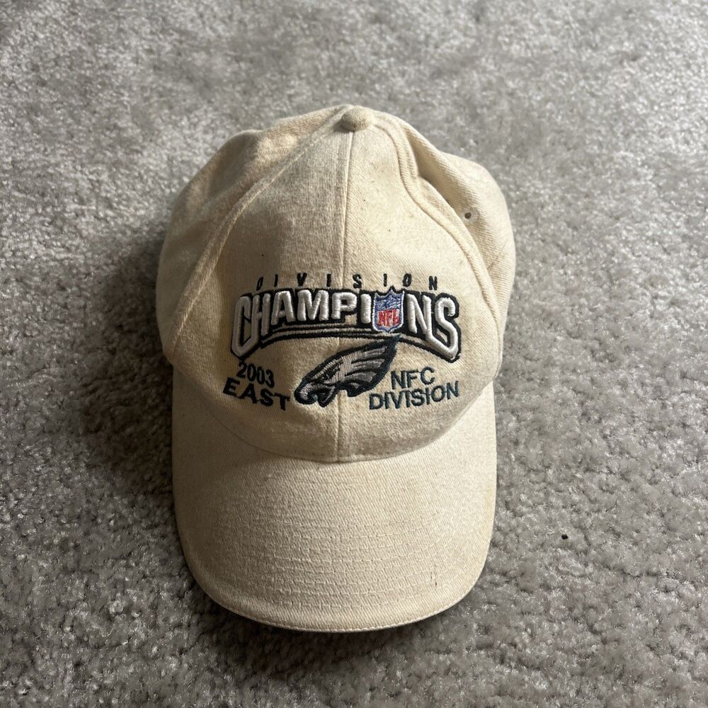2003 Philadelphia Eagles NFC East Champions Cap - Reebok Hat - NFL Football